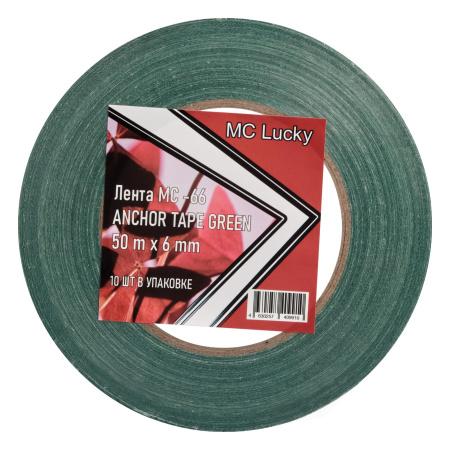 Лента ANCHOR TAPE GREEN 50 m x 6 mm, 10шт/уп - фото1