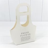 Сумка "Fresh" 22*10*40, цв. Белый,10шт в уп. - фото1