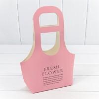 Сумка "Fresh" 17*7.5*32.5, цв.ярко-розовый,10шт в уп. - фото1