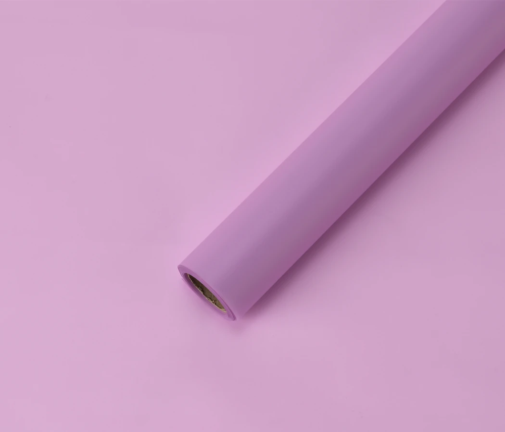 Упак. материал флористическая пленка "PASTEL new", 60 см*10 м, сиреневый - фото1