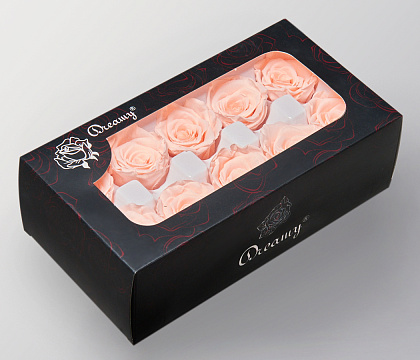 Сухоцвет "Роза" класса А, 4 см, 10 шт/упак., кремовый - фото1 Сухоцвет "Роза" класса А, 4 см, 10 шт/упак., кремовый - фото1