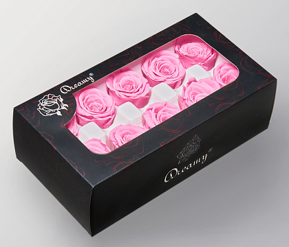 Сухоцвет "Роза" класса А, 4 см, 10 шт/упак., лиловый - фото1 Сухоцвет "Роза" класса А, 4 см, 10 шт/упак., лиловый - фото1