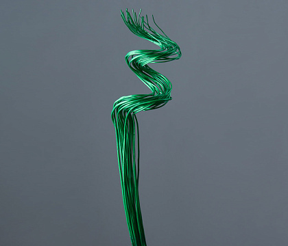 Сухоцвет "Тинг витой, 20 шт/упак., длина - 40 см, зеленый - фото1 Сухоцвет "Тинг витой, 20 шт/упак., длина - 40 см, зеленый - фото1