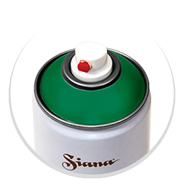 Акриловая краска Siana RAL Classic Universal Зеленый матовый 520 мл. арт. SNCL006 - фото1