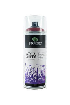 Спрей-краска Oasis Aqua Color на водной основе, 400 мл, бордовый, арт. 30-06005 - фото1