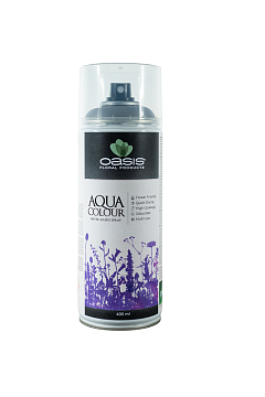 Спрей-краска Oasis Aqua Color на водной основе, 400 мл, серый, арт. 30-06018 - фото1