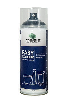 Спрей-краска Oasis Easy Color Glimmer, 400 мл, с сияющими частичками, серебристый, арт. 30-05221 - фото1