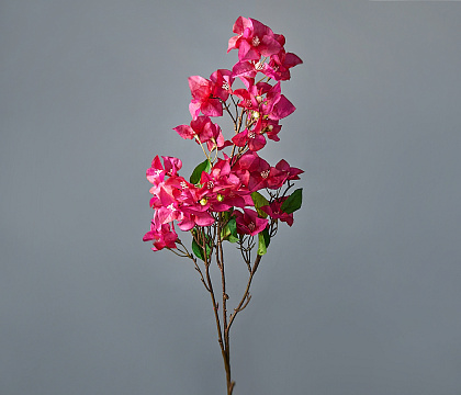 Цветок искусственный декоративный ''Бугенвиллея" 104*20 см, 1 шт., малиновый - фото1