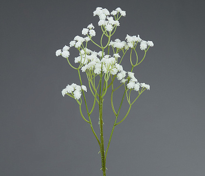 Цветок искусственный декоративный ''Гипсофила" 60*16 см, 1 шт., белый - фото1