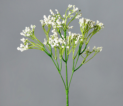 Цветок искусственный декоративный ''Гипсофила" 62*18 см, 1 шт., белый - фото1
