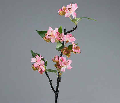 Цветок искусственный декоративный ''Дейция гибридная" 48 см, 1 шт., св.розовый - фото1