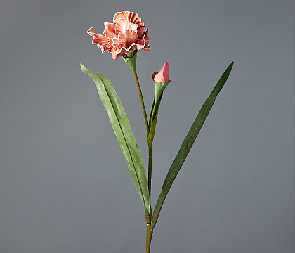 Цветок искусственный декоративный ''Ирис" 85*20 см, 1 шт., розовый - фото1