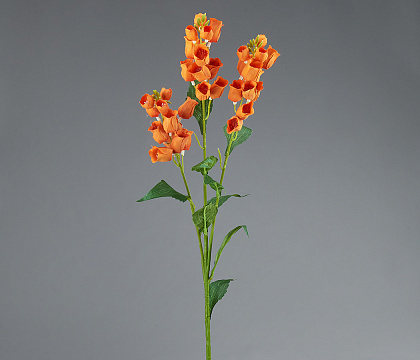 Цветок искусственный декоративный ''Ландыш" 70*15 см, 1 шт., оранжевый - фото1