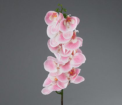 Цветок искусственный декоративный ''Орхидея" 97*10 см, 1 шт., белый - фото1