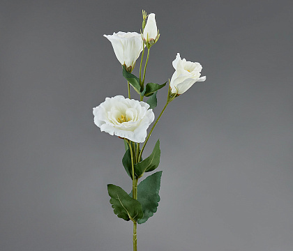 Цветок искусственный декоративный ''Платикодон" 69*15 см, 1 шт., белый - фото1