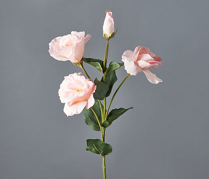 Цветок искусственный декоративный ''Платикодон" 69*15 см, 1 шт., светло-розовый - фото1