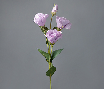 Цветок искусственный декоративный ''Платикодон" 69*15 см, 1 шт., светло-сиреневый - фото1