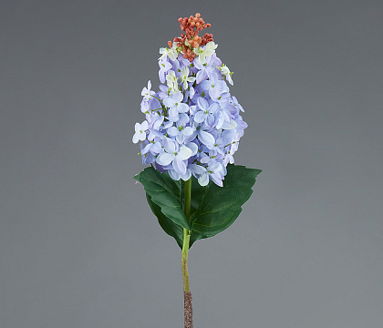 Цветок искусственный декоративный ''Сирень" 76*9 см, 1 шт., нежно-голубой - фото1